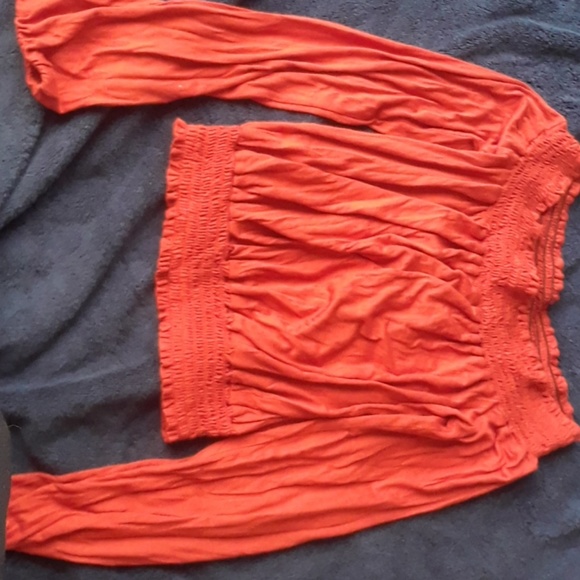 Tops - Orange blouse